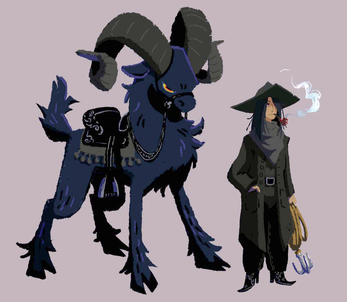 Weird West Character Concepts