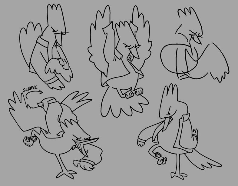 Boss Exploration Sketches